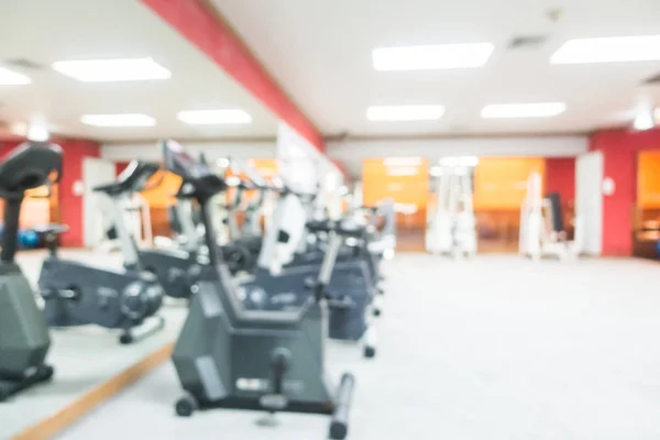 Abstract blur gym and fitness room interior — Stock Photo, Image