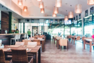 Soyut bulanıklık ve ufuk kafe Cafe ve Restoran