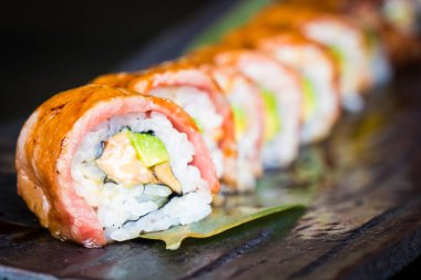 Matsusaka ve wagyu beef suşi