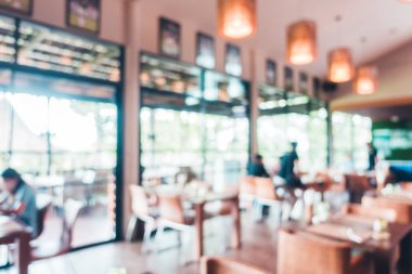 Soyut bulanıklık ve ufuk kafe Cafe ve Restoran