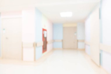 Soyut bulanıklık hastane ve klinik iç