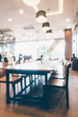 Soyut bulanıklık kahve dükkanı