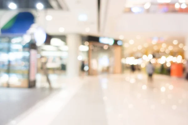 Centro comercial borrão — Fotografia de Stock