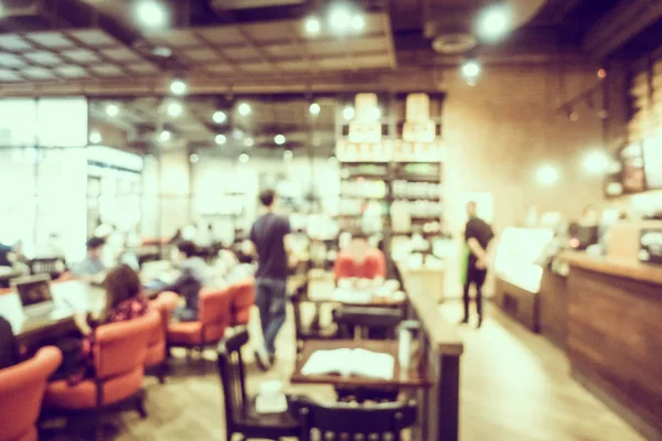 Absztrakt blur kávézó belső — Stock Fotó
