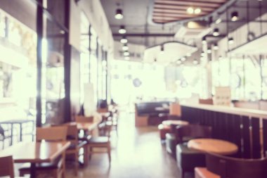 Soyut bulanıklık ve ufuk kafe Cafe ve Restoran