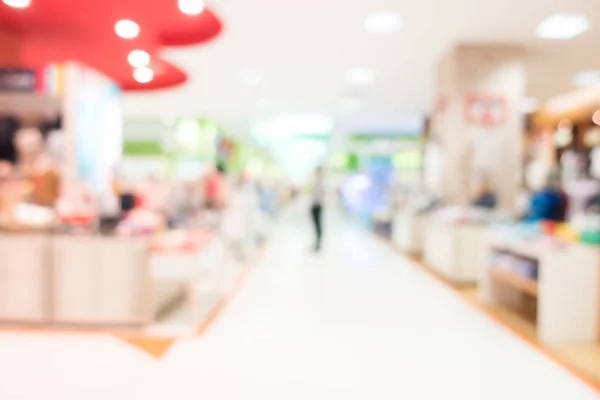 Centro comercial borrão — Fotografia de Stock