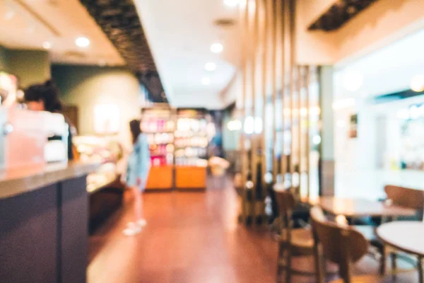 Abstrato desfoque restaurante e café café — Fotografia de Stock