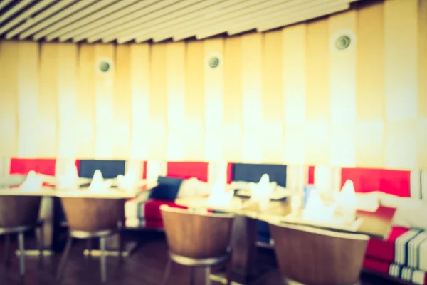 Blur restaurant interior Stock Image