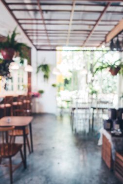 Soyut bulanıklık ve ufuk kafe Cafe ve Restoran