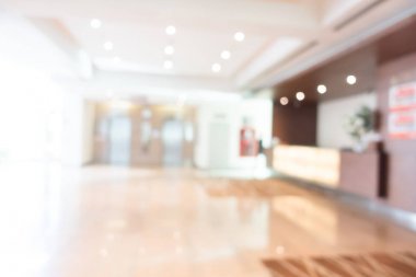 Bulanıklık otel soyut ve iç lobi