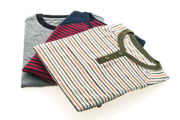 Textile T-shirt for clothing — Stock Photo, Image