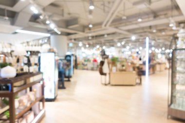 Soyut bulanıklık ve ufuk alışveriş merkezi