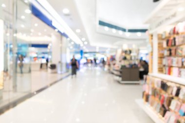 Soyut bulanıklık ve ufuk alışveriş merkezi