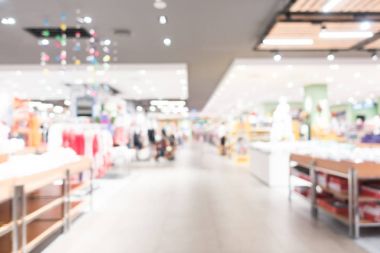 Soyut bulanık alışveriş merkezi