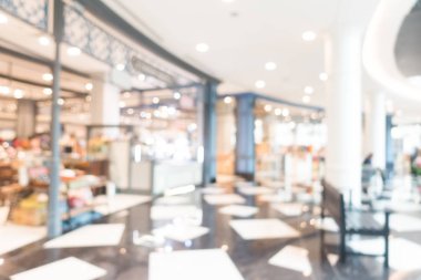 Soyut bulanıklık ve ufuk alışveriş merkezi