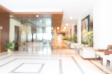 Bulanıklık otel soyut ve iç lobi