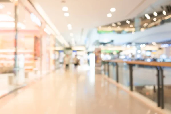 Centro comercial borrão — Fotografia de Stock