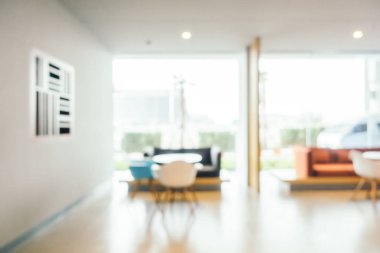 Soyut bulanıklık güzel ve lüks otel lobi iç
