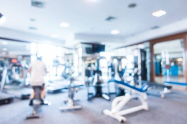 Spor salonu ve fitness salonu bulanıklık