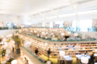 Soyut bulanık alışveriş merkezi