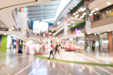 Soyut bulanık alışveriş merkezi