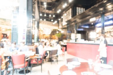 Soyut bulanıklık ve ufuk Restoran