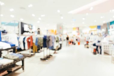 Soyut bulanıklık ve ufuk alışveriş merkezi mağazası