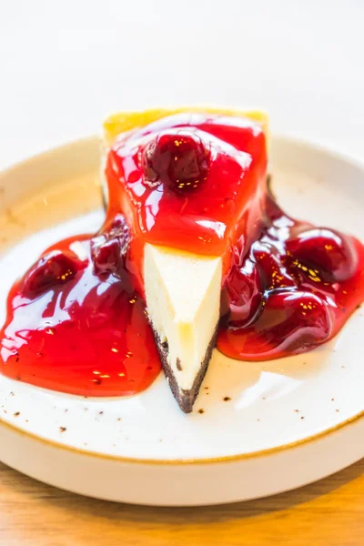 Cheesecake in plaat — Stockfoto