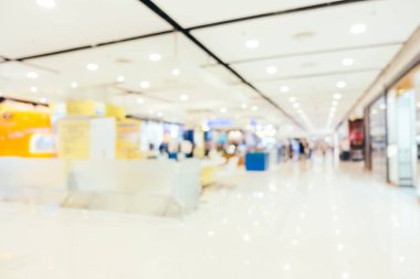 Soyut bulanıklık ve ufuk alışveriş merkezi mağazası