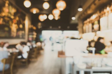 Soyut bulanıklık ve ufuk kahve dükkanı kafe ve Restoran Inte