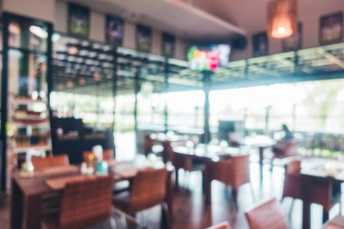 Soyut bulanıklık ve ufuk kafe Cafe ve Restoran