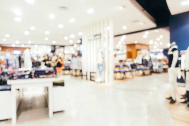 Soyut bulanıklık ve ufuk alışveriş merkezi mağazası