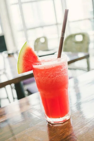 Iced watermelon juice smoothies — Stock Photo, Image