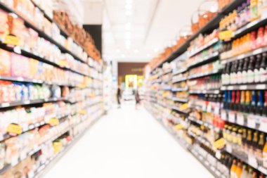 Soyut bulanıklık ve ufuk süpermarket