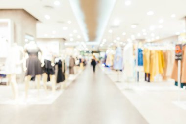 Soyut bulanıklık ve ufuk alışveriş merkezi bölümü s