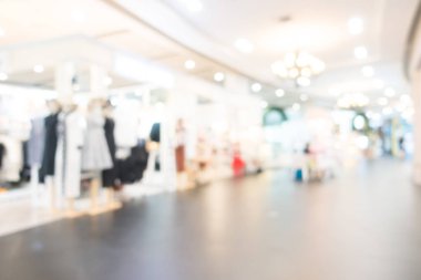 Soyut bulanık alışveriş merkezi