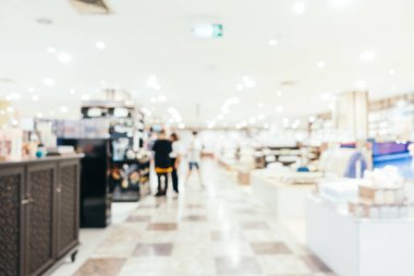 Soyut bulanıklık ve ufuk alışveriş merkezi mağazası