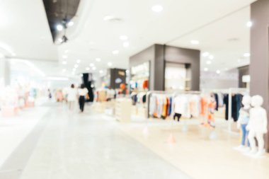 Soyut bulanıklık ve ufuk alışveriş merkezi mağazası