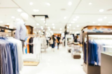 Soyut bulanıklık ve ufuk alışveriş merkezi mağazası