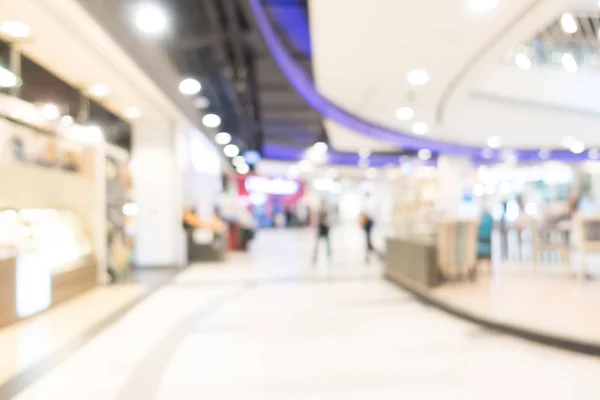 Centro comercial borrão — Fotografia de Stock