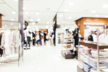 Soyut bulanıklık ve ufuk alışveriş merkezi mağazası