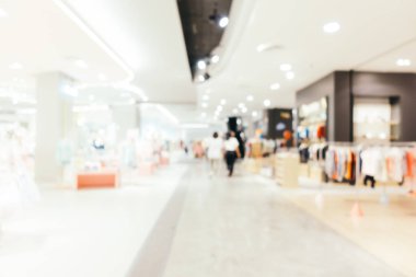 Soyut bulanıklık ve ufuk alışveriş merkezi mağazası