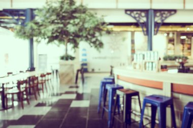 Soyut bulanıklık ve ufuk restoran ve kafe Cafe Inte