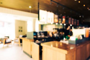 Soyut bulanıklık ve ufuk restoran ve kafe Cafe Inte