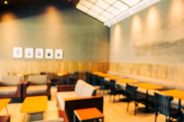 Soyut bulanıklık ve ufuk restoran ve kafe Cafe Inte