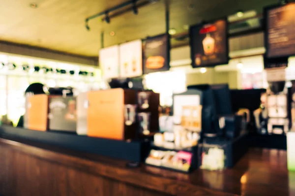 Abstrakta oskärpa och oskärpa restaurang och kafé café integre — Stockfoto