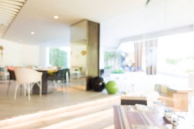 Soyut bulanıklık ve ufuk restoran ve kafe Cafe Inte