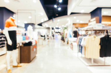 Soyut bulanıklık ve ufuk alışveriş merkezi mağazası