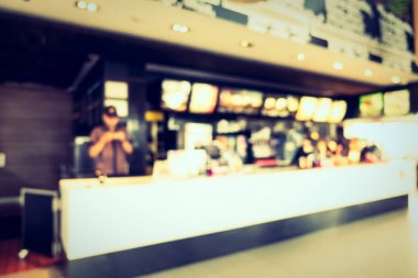 Soyut bulanıklık ve bokeh kafe ve Restoran