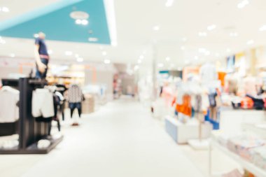 Soyut bulanıklık ve ufuk alışveriş merkezi mağazası